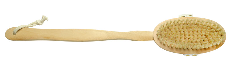 Long Handled Wooden Bath Brush